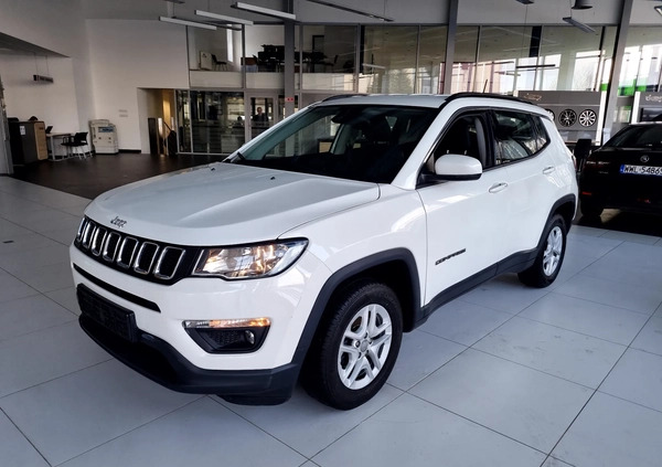 Jeep Compass cena 78000 przebieg: 108920, rok produkcji 2018 z Skoczów małe 301